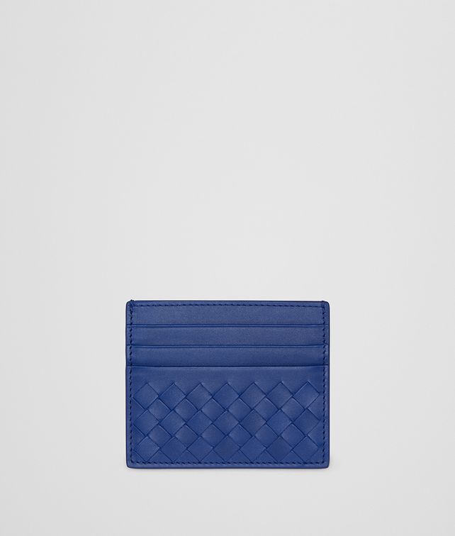 BOTTEGA VENETA KARTENETUI AUS INTRECCIATO NAPPA IN COBALT Kartenetui & Geldbörse E fp