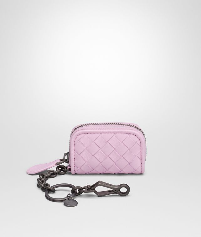 BOTTEGA VENETA PORTACHIAVI IN INTRECCIATO NAPPA DRAGEE Portachiavi o Braccialetto E fp