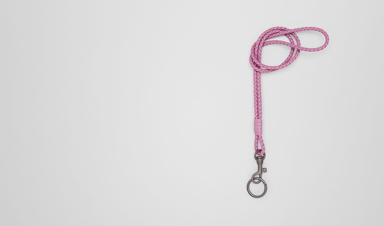 twilight intrecciato nappa key ring landing