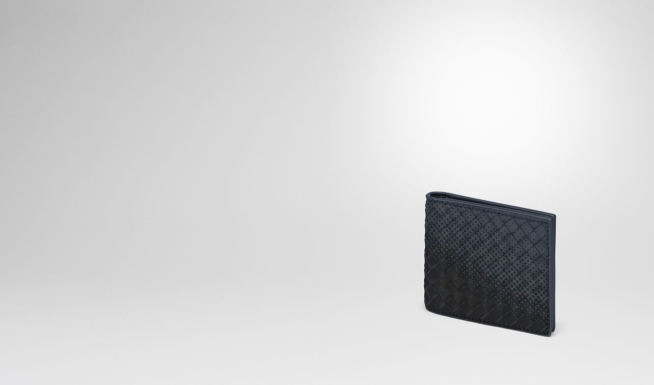 denim intrecciato nappa wallet landing