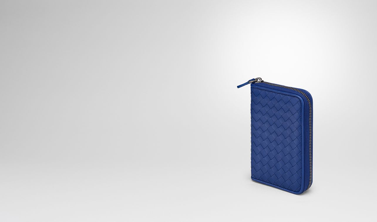 cobalt intrecciato nappa continental wallet landing