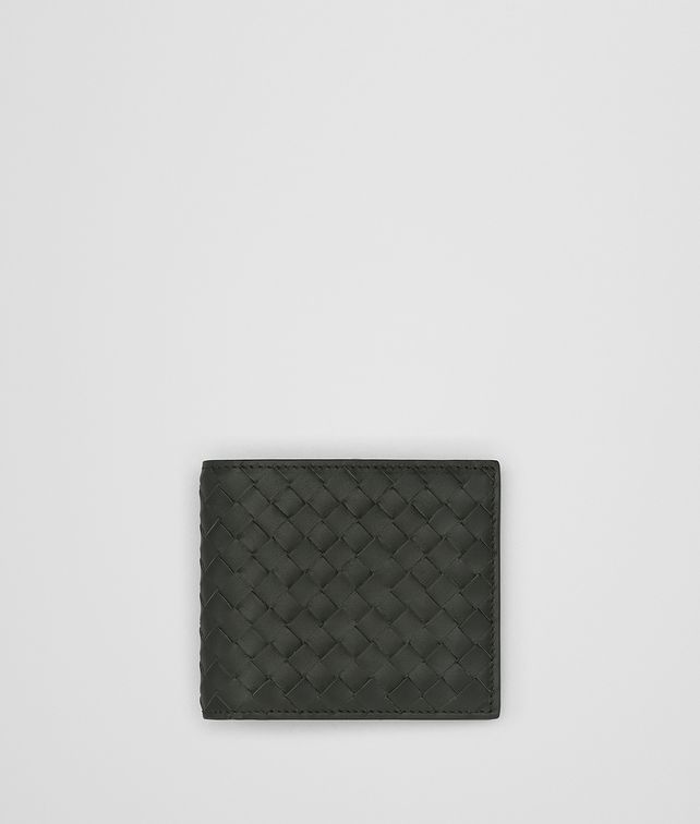BOTTEGA VENETA DARK MOSS INTRECCIATO WALLET Bi-fold Wallet Man fp