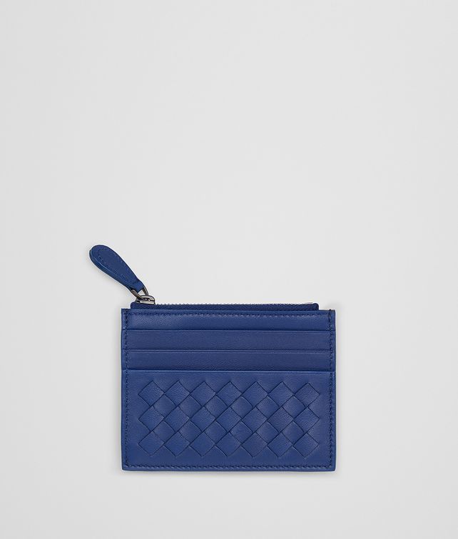 BOTTEGA VENETA KARTENETUI AUS INTRECCIATO NAPPA IN COBALT Kartenetui & Geldbörse E fp