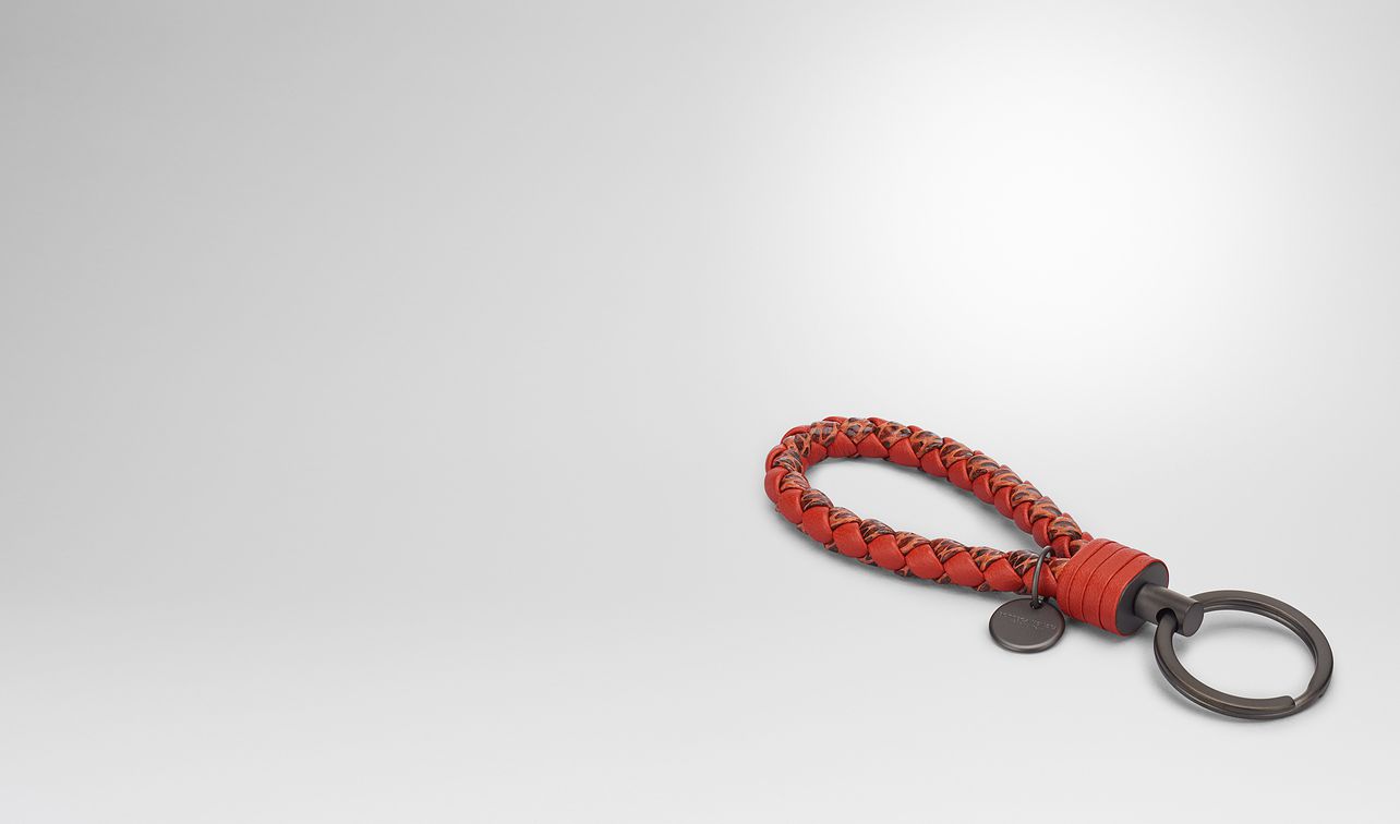 terracotta intrecciato ayers key ring landing