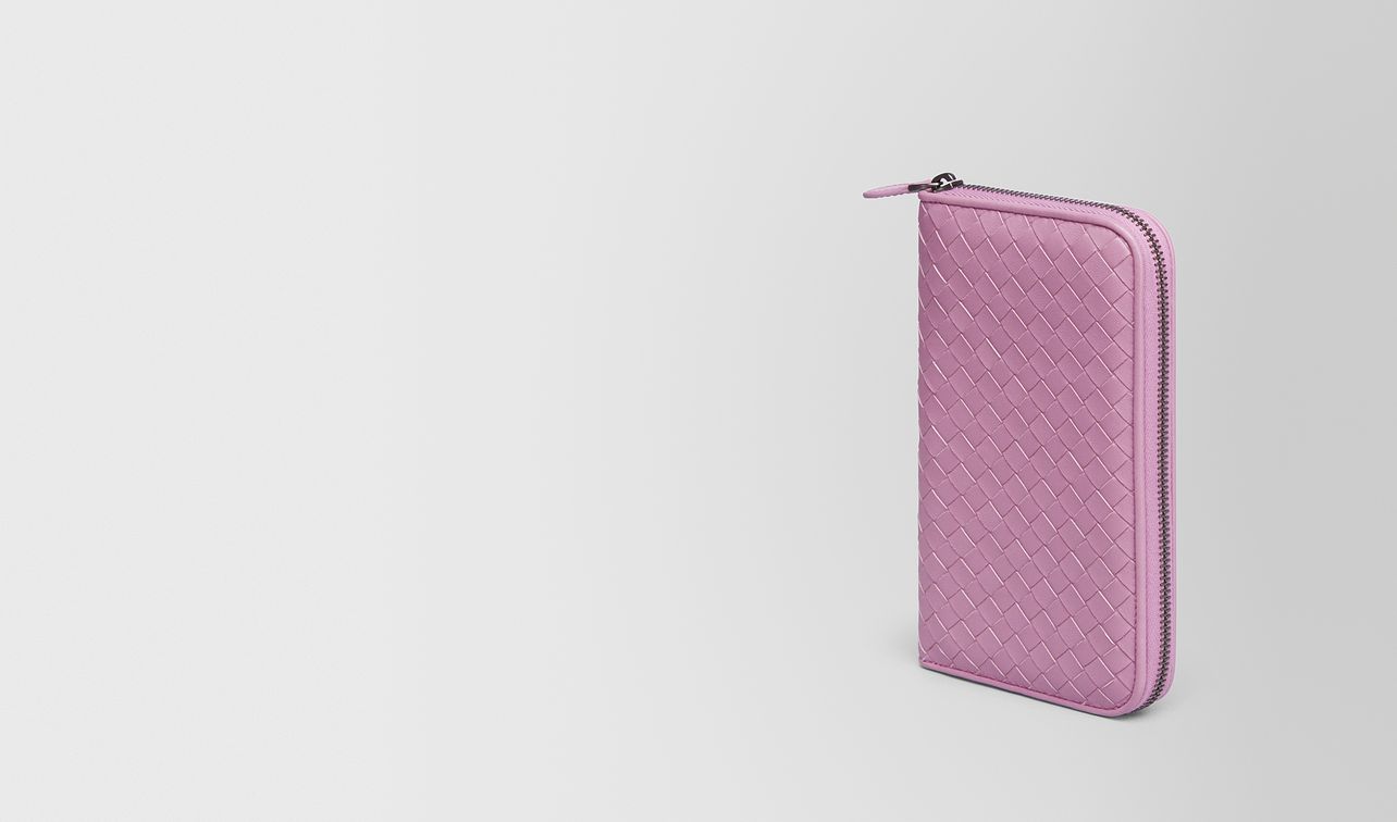 twilight intrecciato nappa zip-around wallet landing