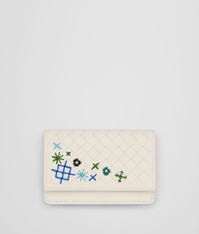 BOTTEGA VENETA COBALT INTRECCIATO NAPPA CARD CASE Card Case E fp
