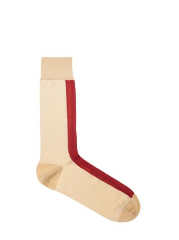 Marni Socks in contrasting-coloured cotton Man