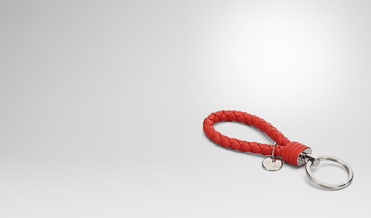 terracotta intrecciato nappa key ring landing