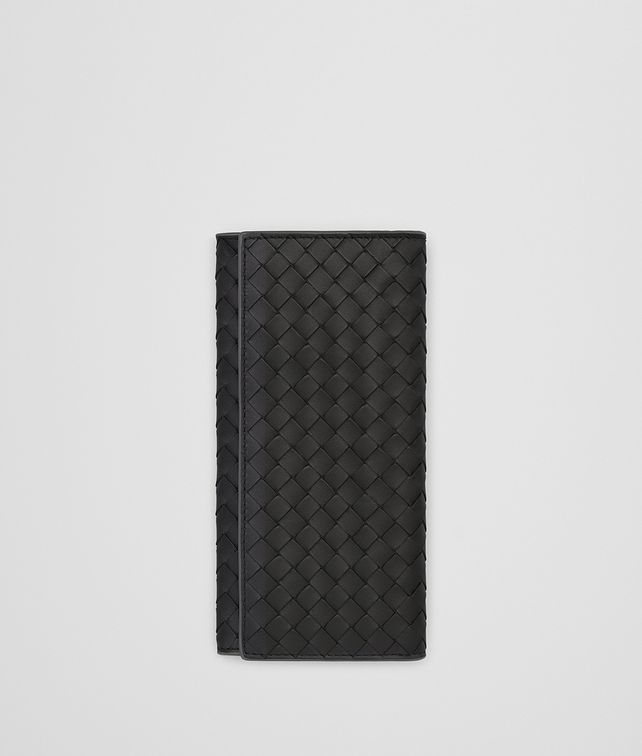 BOTTEGA VENETA NERO INTRECCIATO CONTINENTAL WALLET Large Wallet Man fp