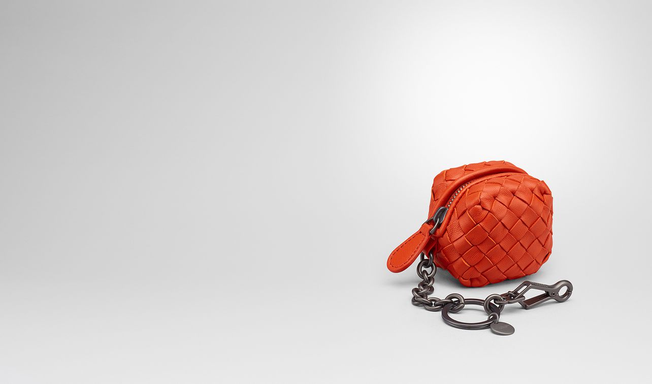 terracotta intrecciato nappa key ring landing