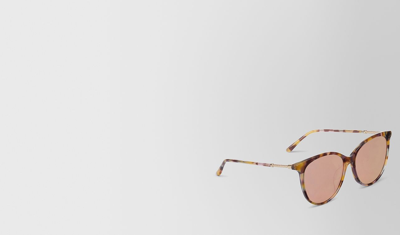 occhiali da sole in acetato multicolor landing