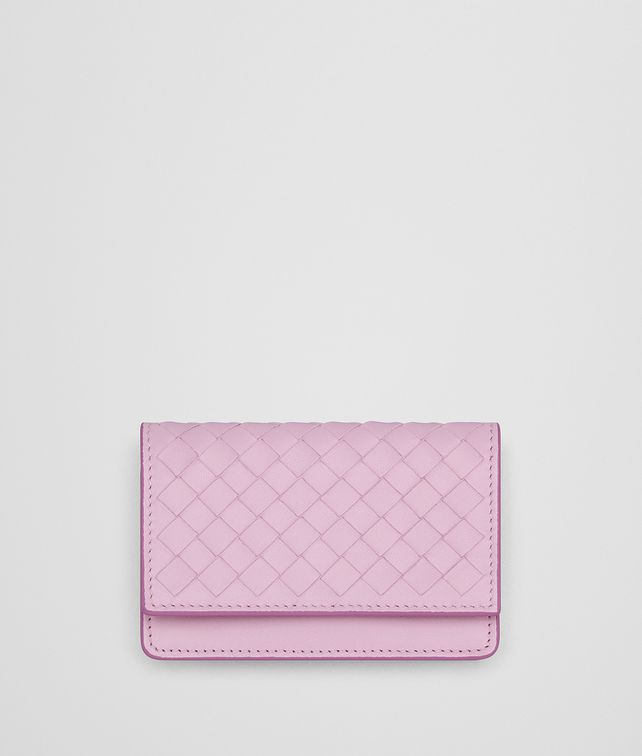 BOTTEGA VENETA COBALT INTRECCIATO NAPPA CARD CASE Card Case E fp