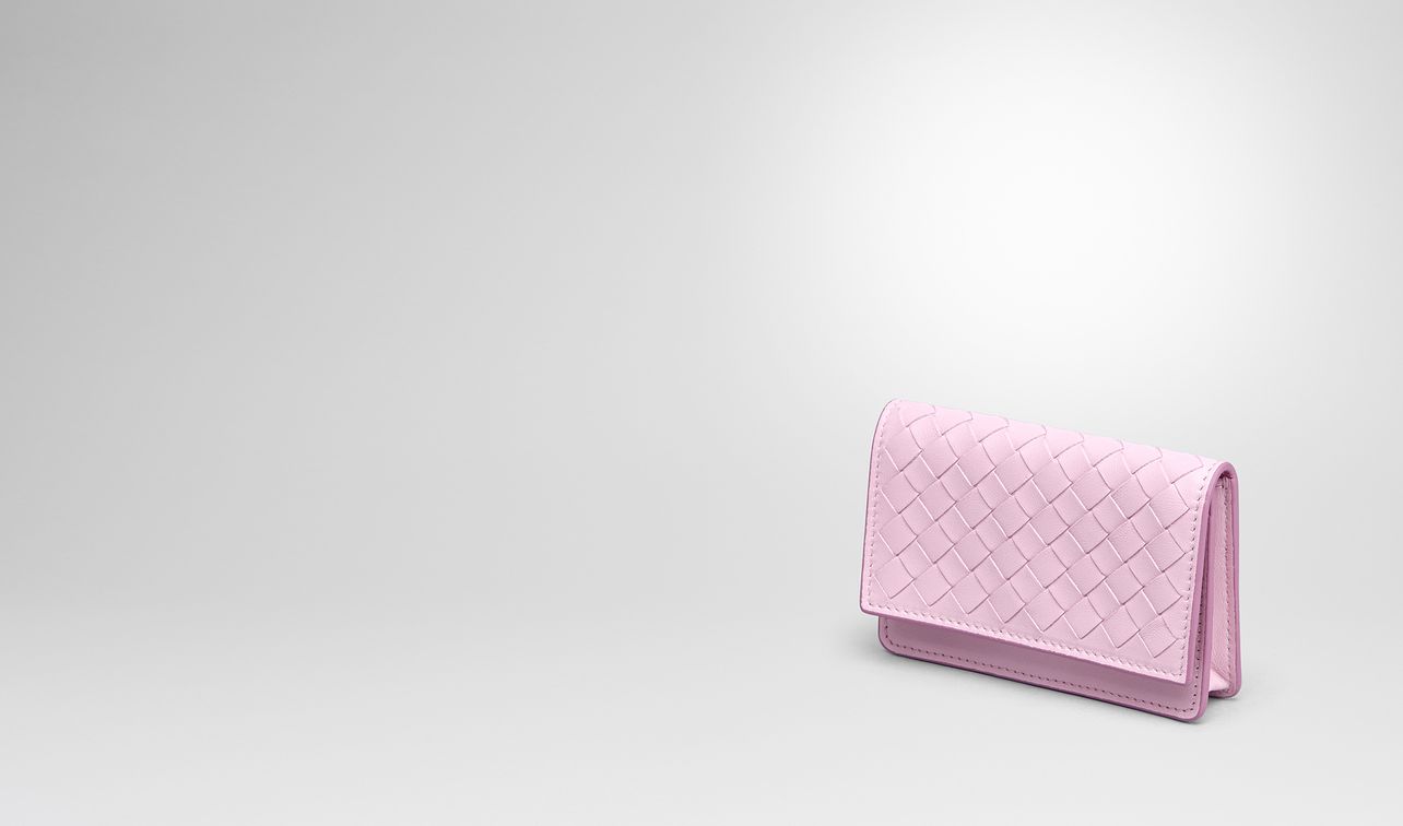 dragee intrecciato nappa card case landing