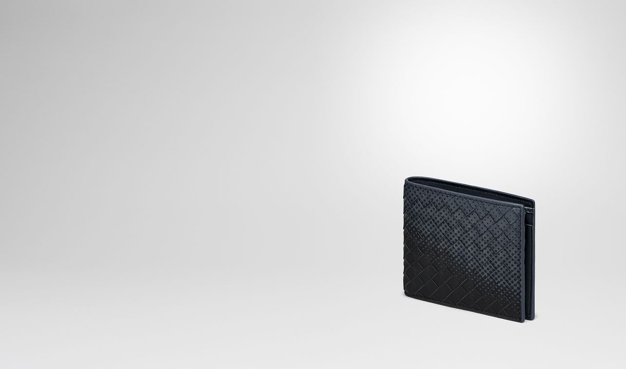 denim intrecciato nappa wallet landing