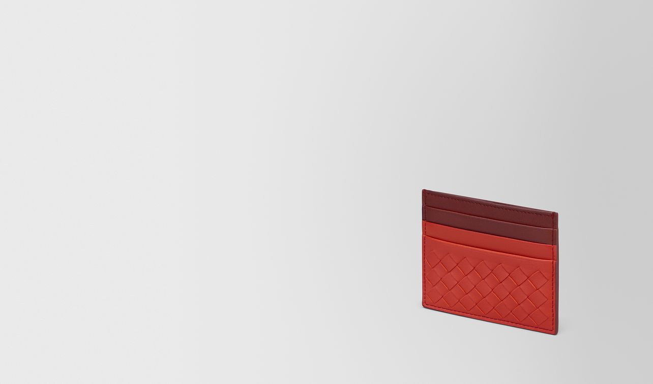cobalt intrecciato nappa card case landing