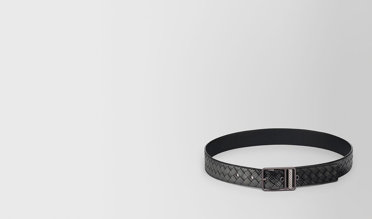 dark barolo intrecciato nappa belt landing
