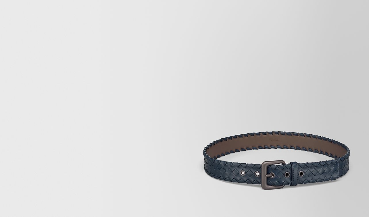 denim intrecciato calf belt landing