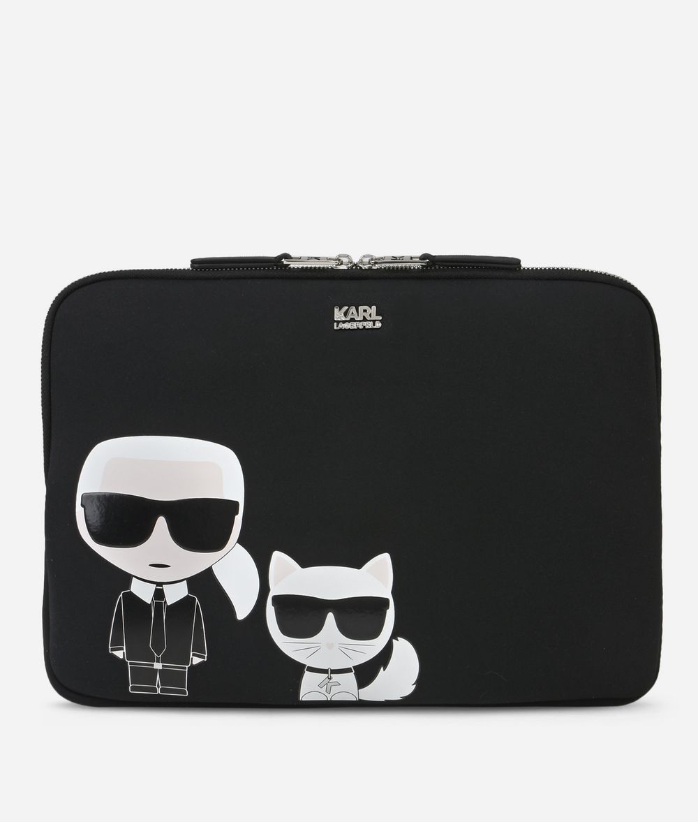 KARL LAGERFELD UNISEX - K/Ikonik Laptop Sleeve Laptop Sleeve E f