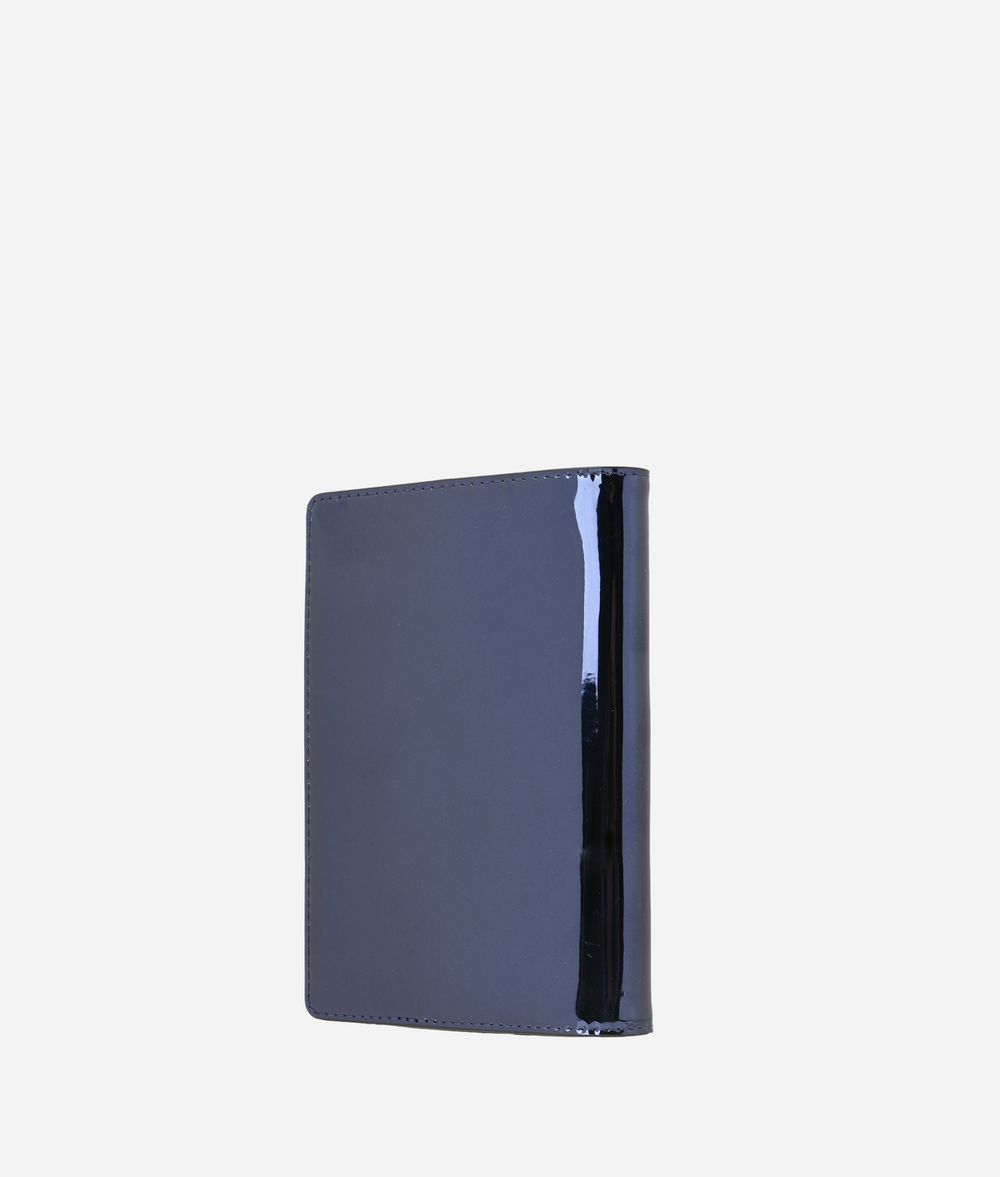 KARL LAGERFELD K/Signature Gloss Passport Holder Cardholder Woman d