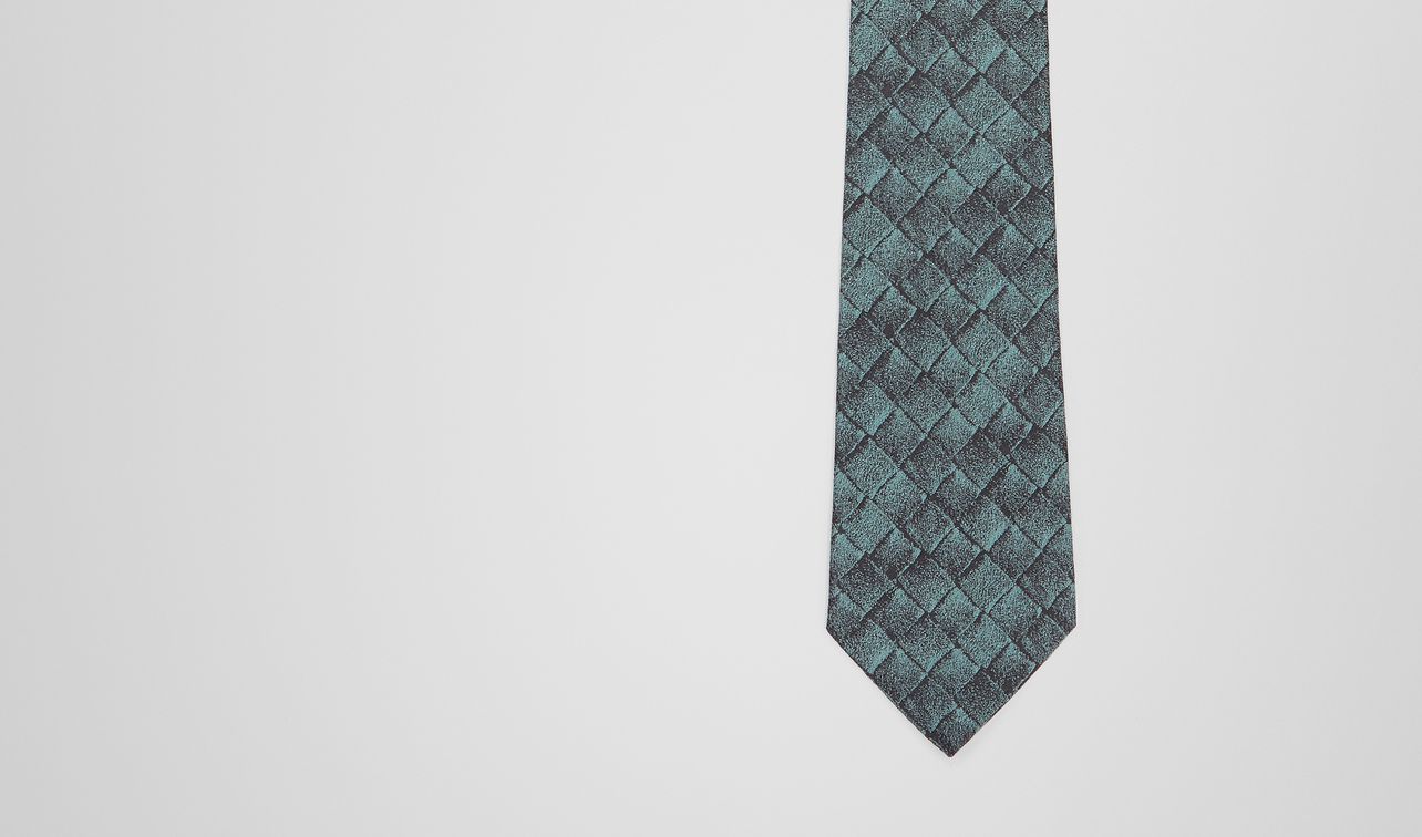 midnight blue silk tie landing