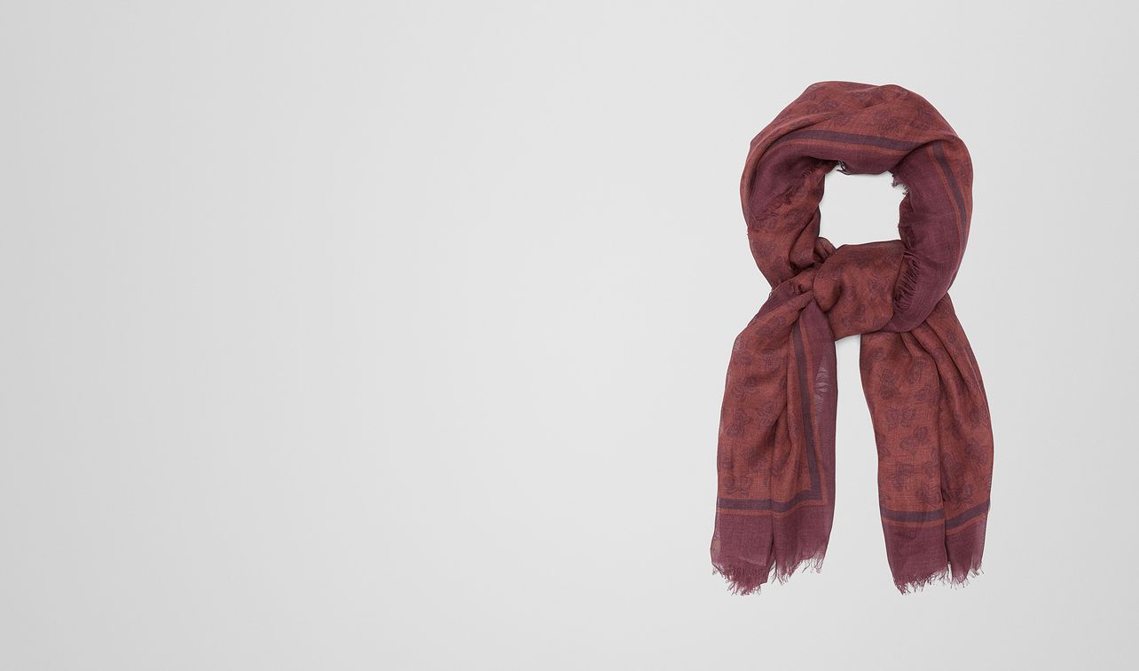 amaranth silk scarf landing