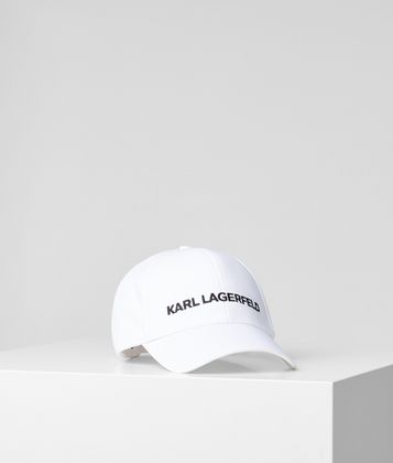 KARL LAGERFELD KARL ESSENTIAL LOGO CAP