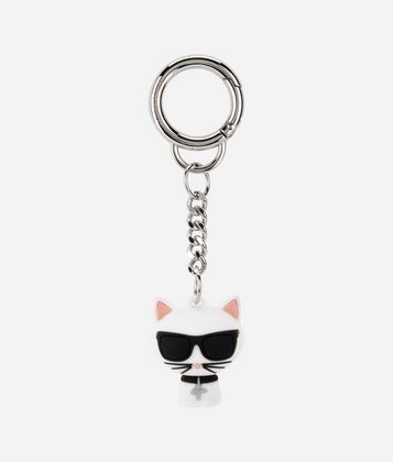 KARL LAGERFELD K/IKONIK 3D CHOUPETTE KEYCHAIN