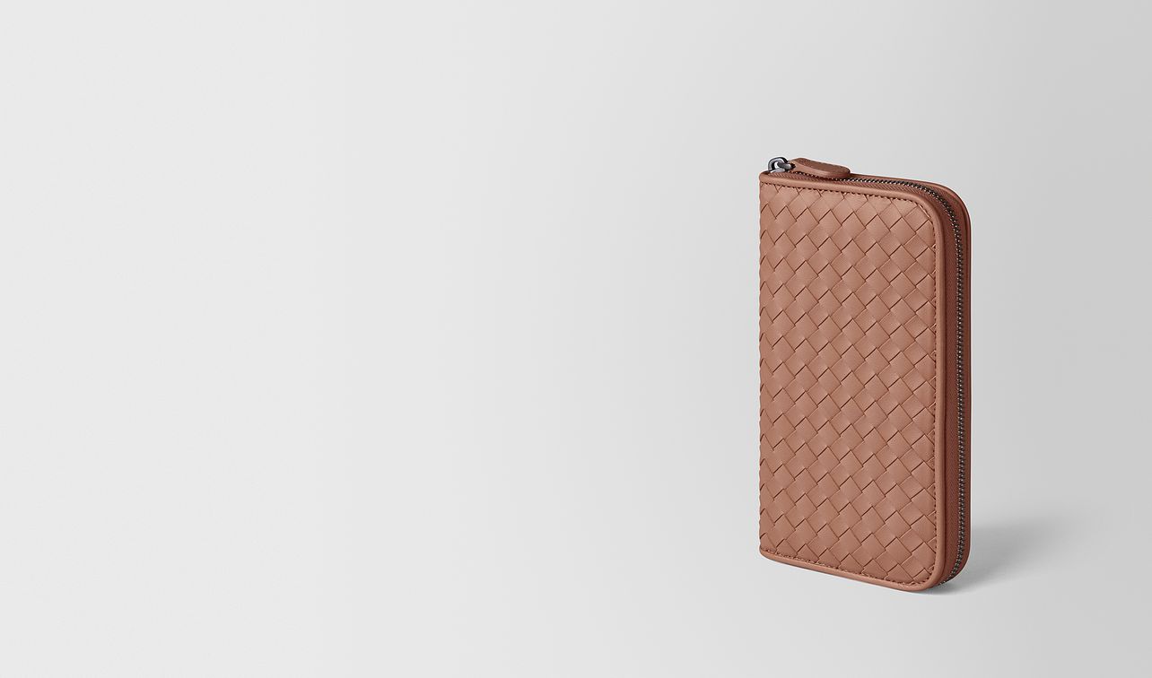 dahlia intrecciato nappa zip-around wallet landing