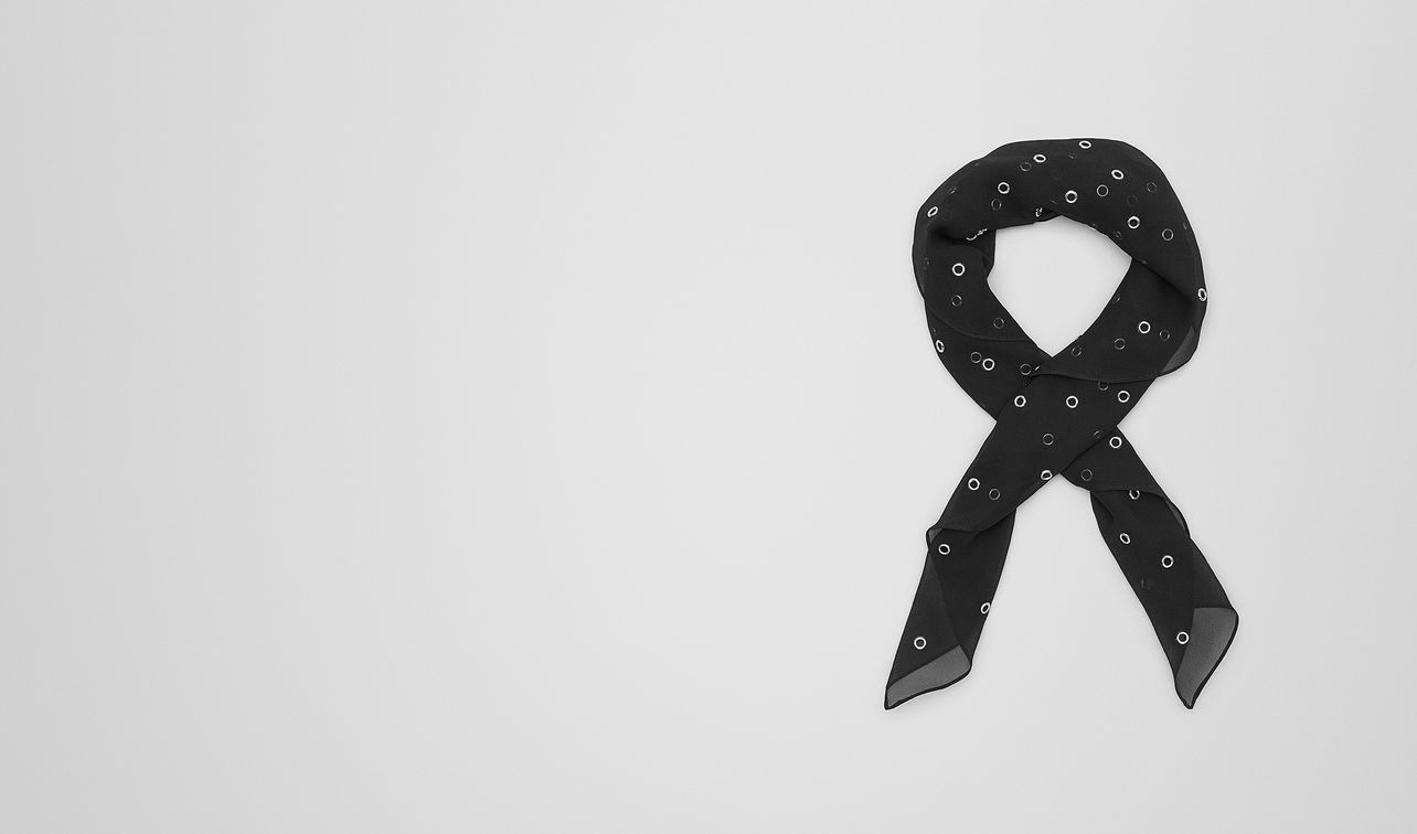 nero silk scarf landing