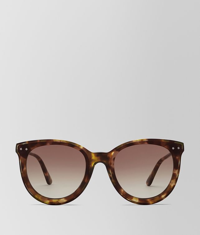BOTTEGA VENETA AVANA BROWN ACETATE SUNGLASSES Sunglasses Woman fp
