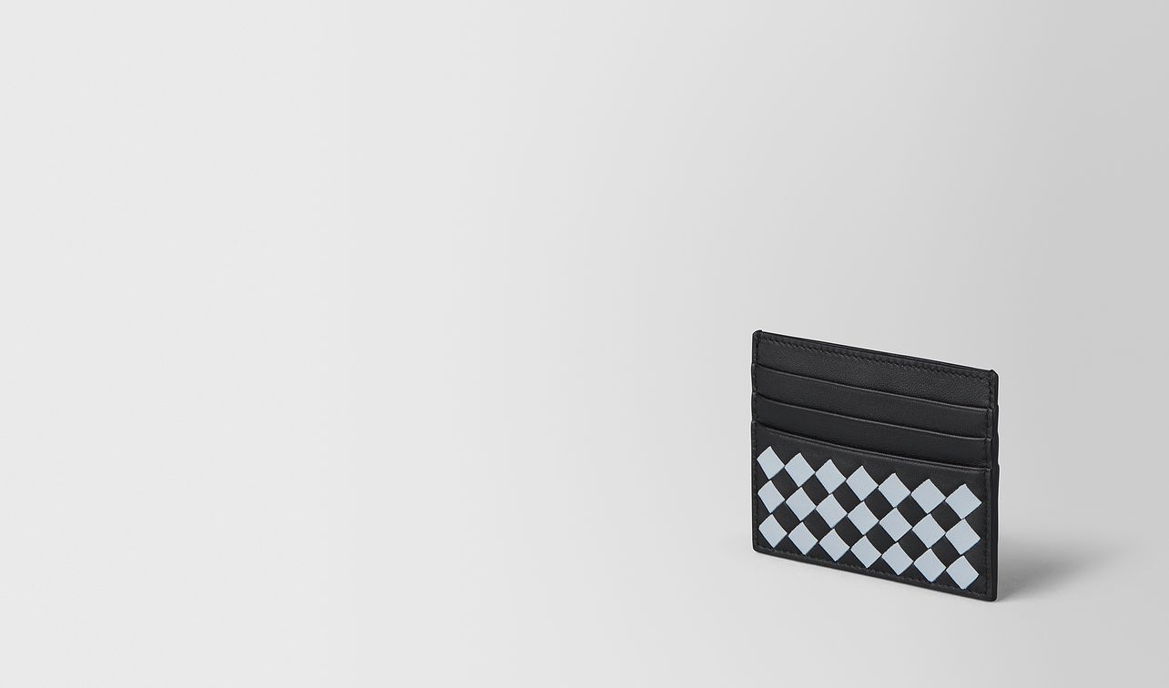 nero arctic intrecciato palio card case landing