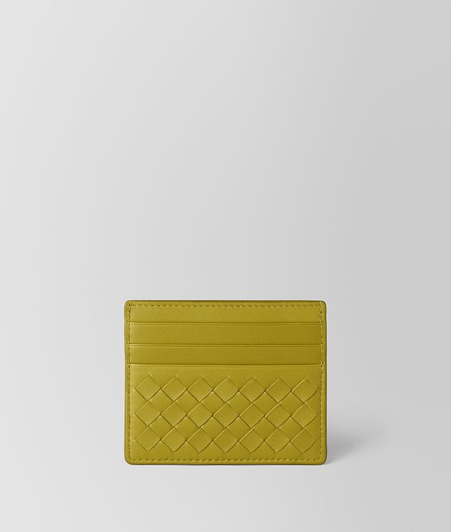 BOTTEGA VENETA PORTA CARTE IN INTRECCIATO VN CHAMOMILE Porta Carte E fp