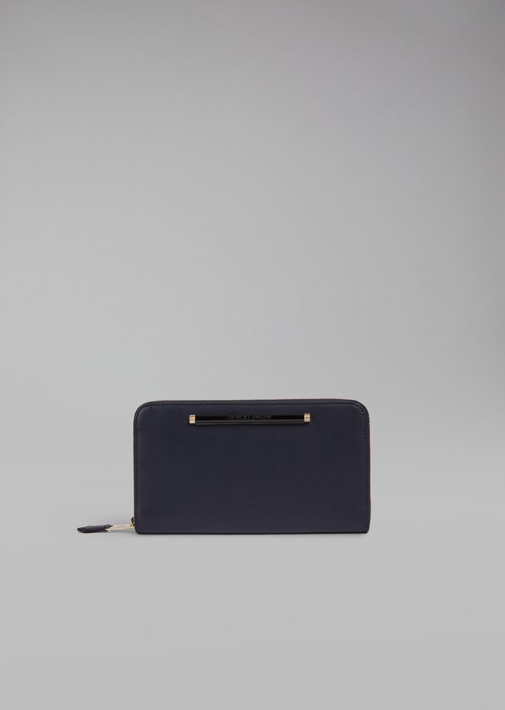 Cinturón reversible de piel con hebilla doble Cinturón reversible de piel con hebilla doble