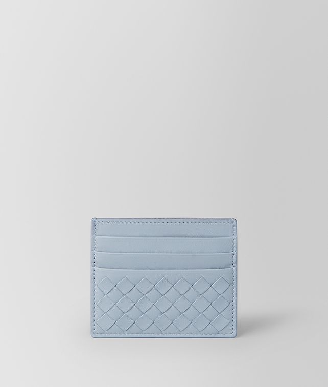 BOTTEGA VENETA ARCTIC INTRECCIATO NAPPA CARD CASE Card Case or Coin Purse E fp
