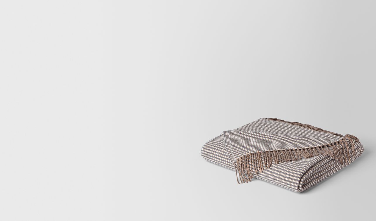 anthracite beige cashmere soft check blanket
landing