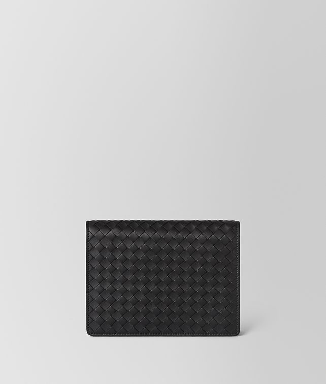 BOTTEGA VENETA NERO INTRECCIATO NAPPA CHAIN WALLET Mini Bag and Pouche Woman fp