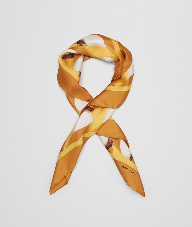 BOTTEGA VENETA SUNSET SILK FOULARD Scarf Woman fp