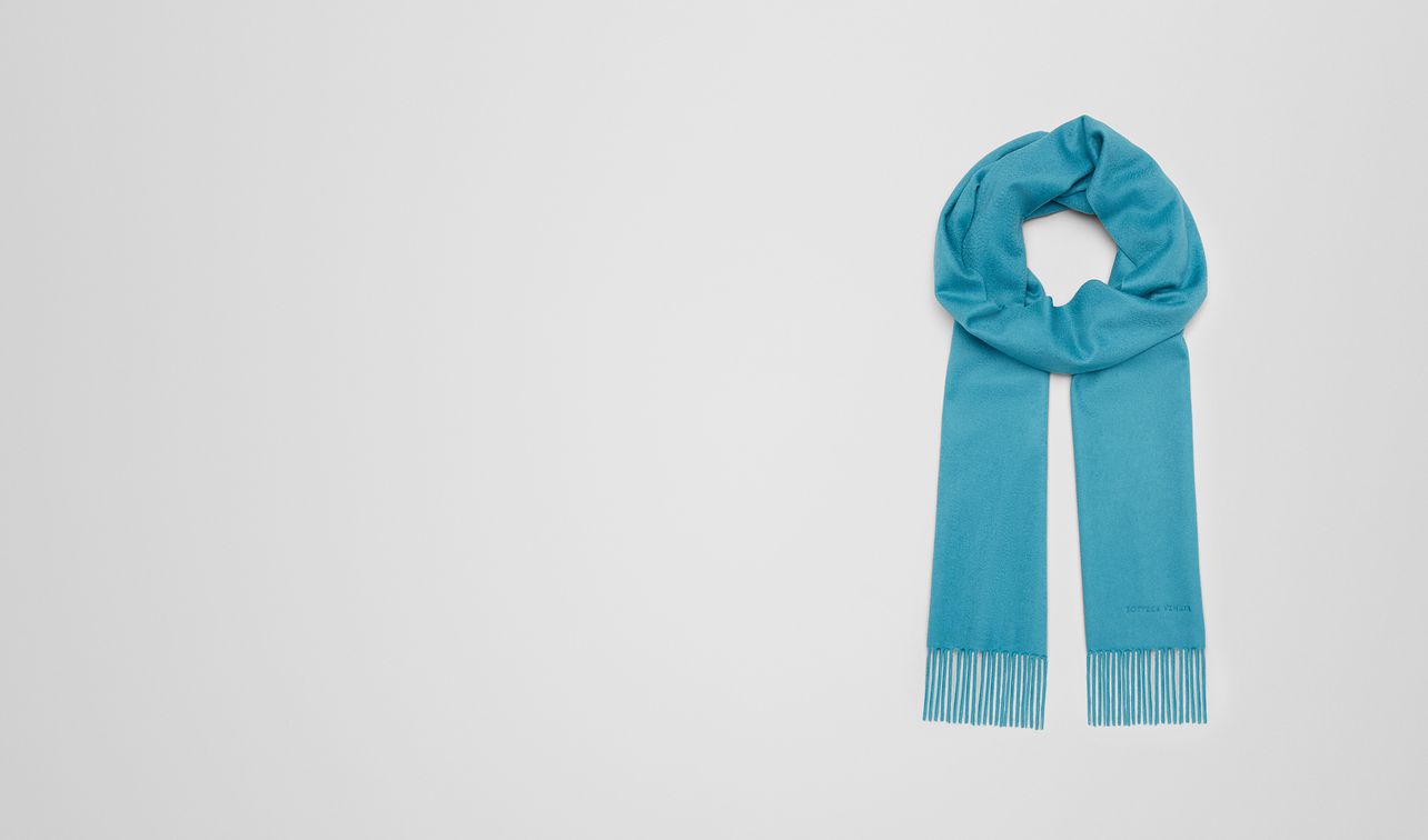 turquoise cashmere scarf landing
