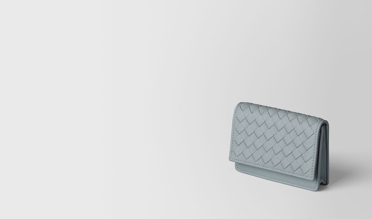 arctic intrecciato nappa card case landing