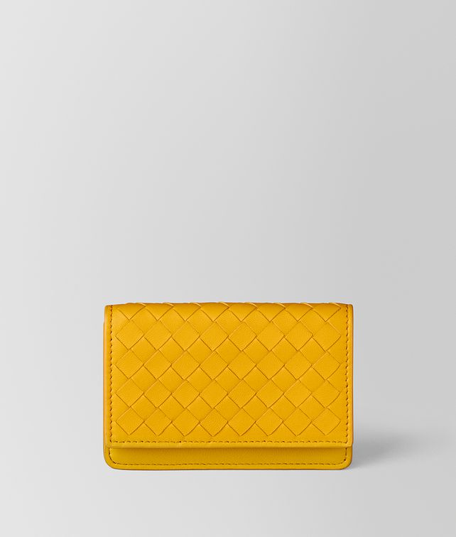 BOTTEGA VENETA SUNSET INTRECCIATO NAPPA CARD CASE Card Case E fp