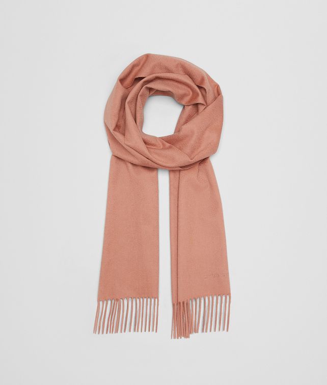 BOTTEGA VENETA OLD ROSE CASHMERE SCARF Scarf Woman fp