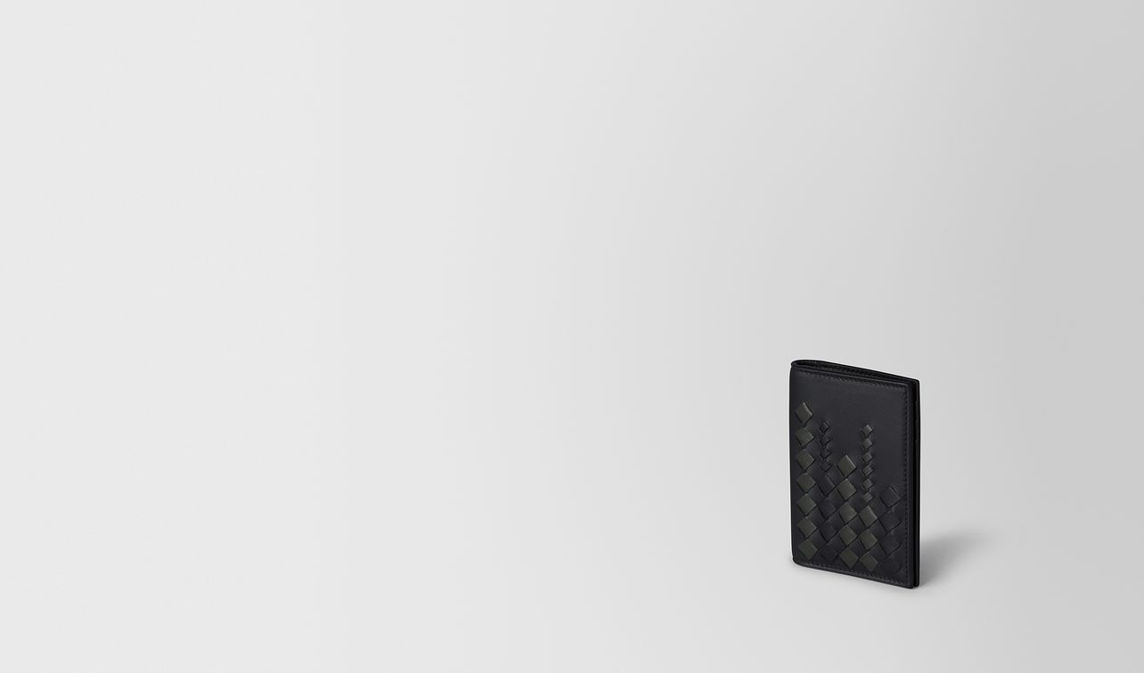 nero/ardoise nappa card case landing