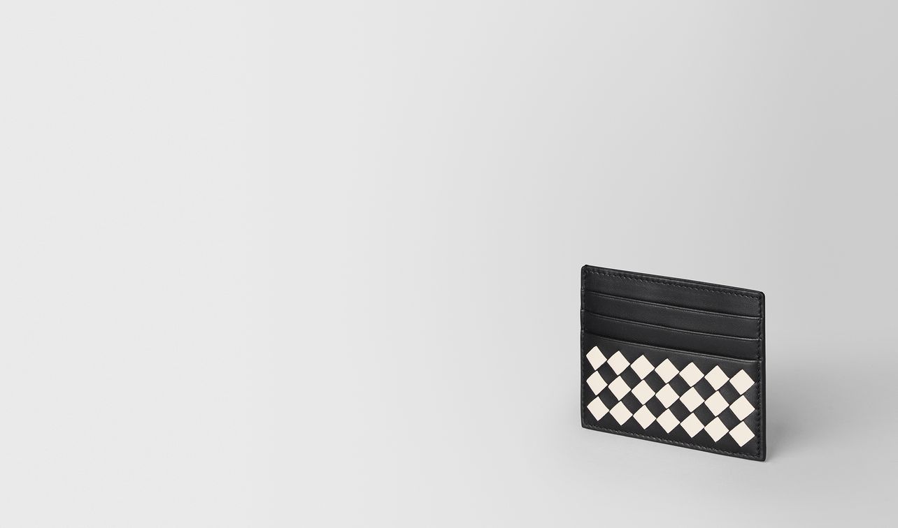 nero/mist checker nappa card case landing