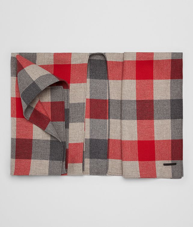 BOTTEGA VENETA RED WOOL SCARF Scarf Woman fp