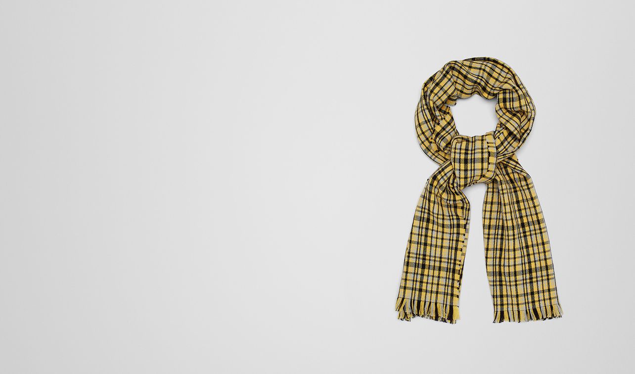 gold wool scarf landing
