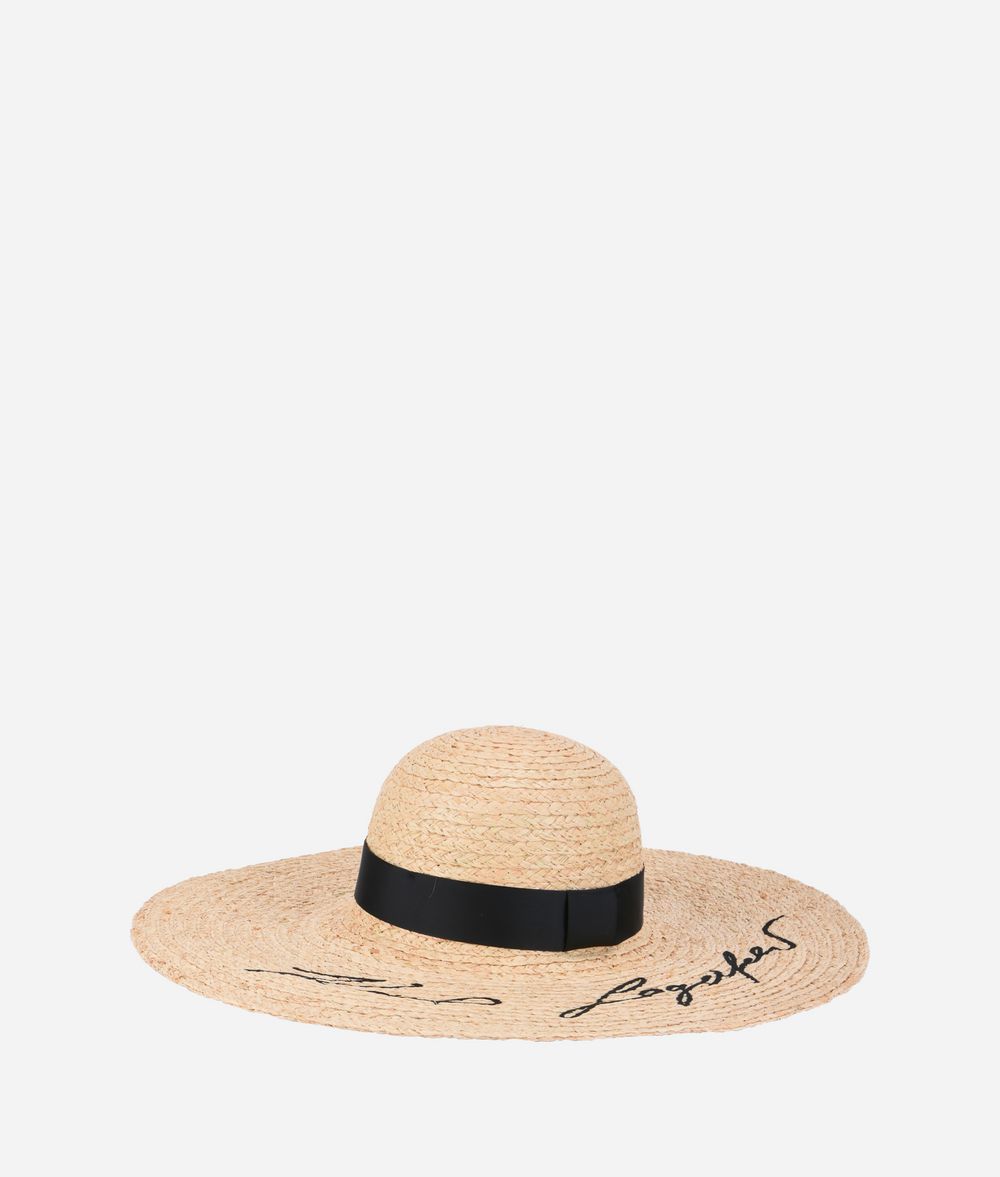 KARL LAGERFELD Chapeau de paille K/Stripes
Chapeau et bonnet Femme f