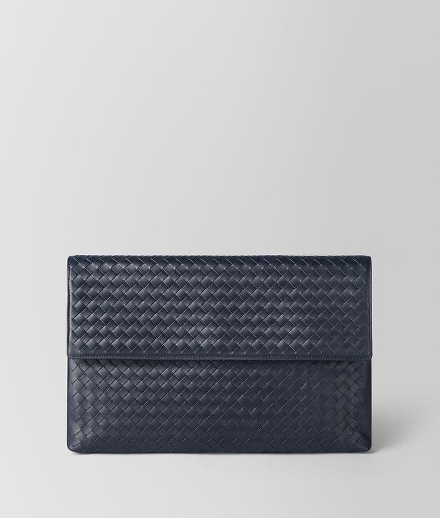 BOTTEGA VENETA DOCUMENT CASE IN LIGHT TOURMALINE INTRECCIATO VN Document case Man fp