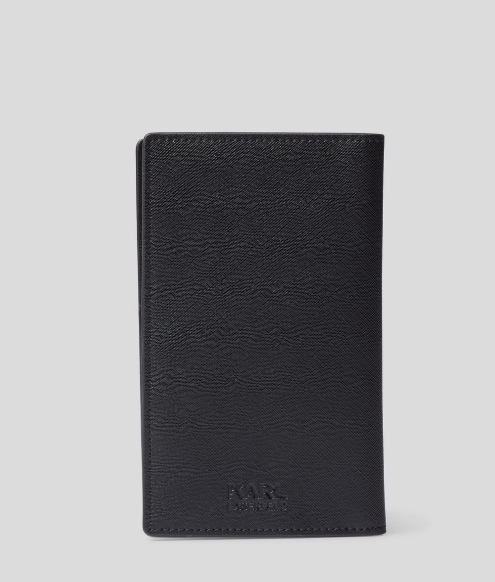 KARL LAGERFELD K/Ikonik Travel Wallet Cardholder Woman d