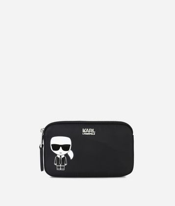 KARL LAGERFELD K/IKONIK NYLON POUCH