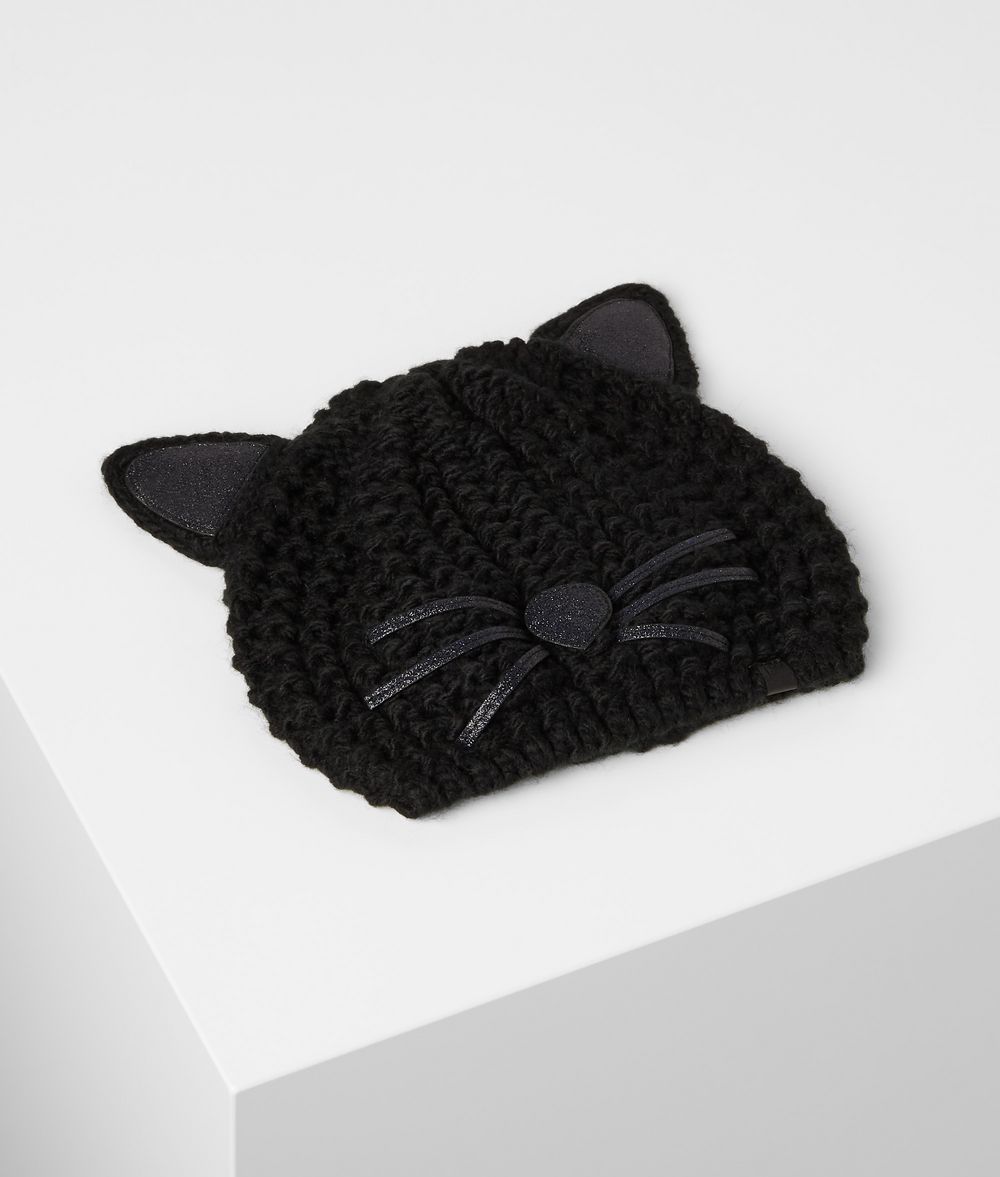 KARL LAGERFELD Choupette Luxury Beanie Hat Hat Woman f